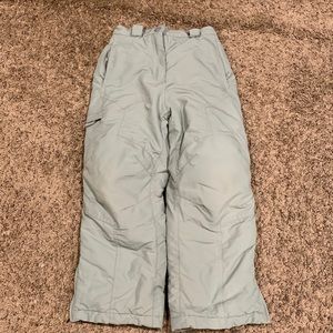 Kids llbean snow pants.